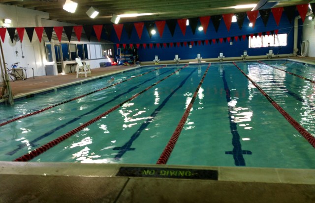The pool - Tuckahoe YMCA - Richmond, VA - I swam on the far right