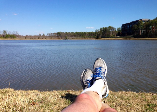 Relaxing post "race"