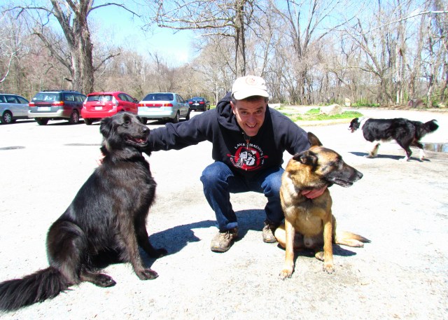 PP with a Posse of Pooches