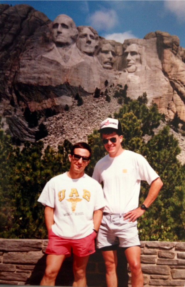 It's safe to say we won't be the next two heads carved out of that South Dakota granite. 