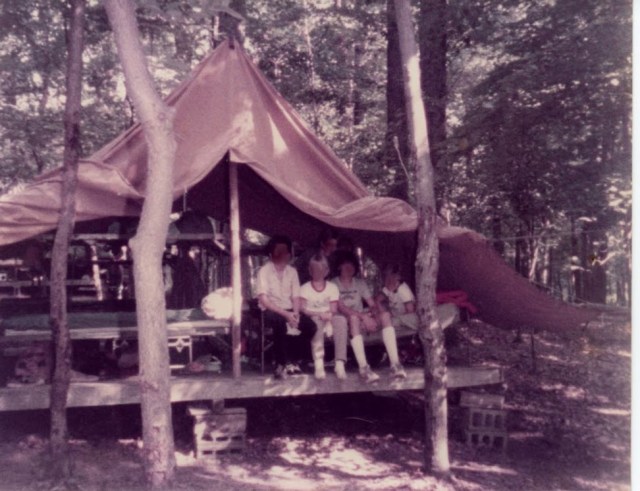 Just another afternoon at Camp. Maybe Rest Period or Inspection or who knows. 