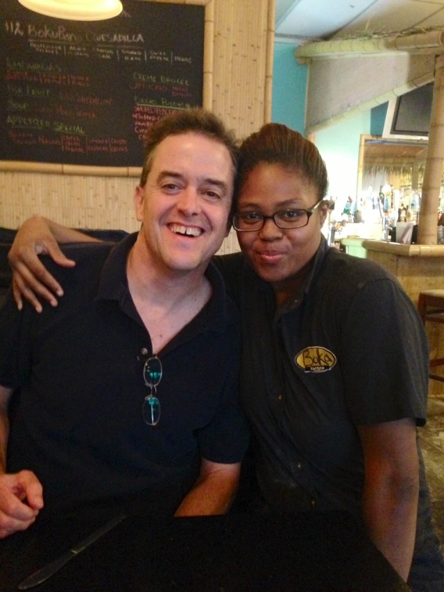 Birthday boy with the Boss of Boka (Kiki) The party that never ends was just beginning.