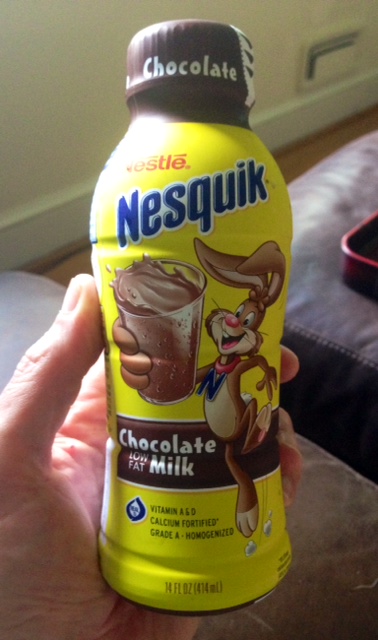 I'll ride any distance to find an ice cold chocolate milk at the end. 