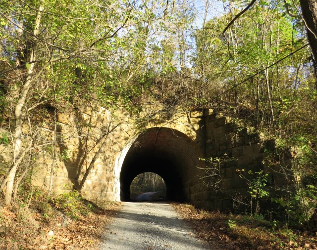 This is what you see when you pull off the paved road: 