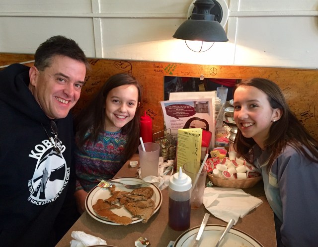 Happy crew AT the  Maple Festival! 