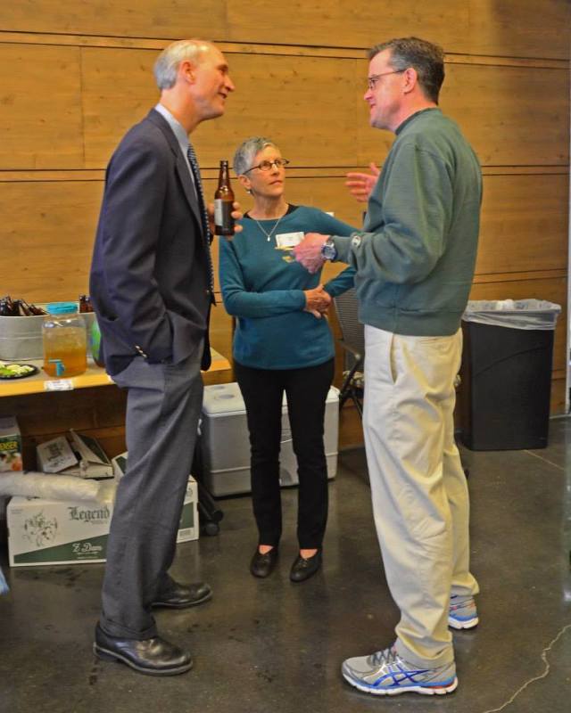 Phil, Evie, me - VCU Rice Rivers Center