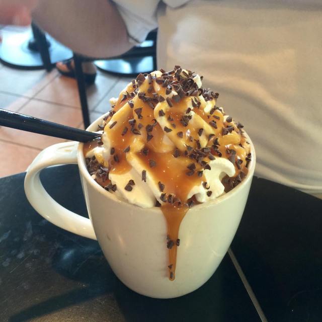 A Starbucks koan - a.k.a. "cold hot chocolate" 