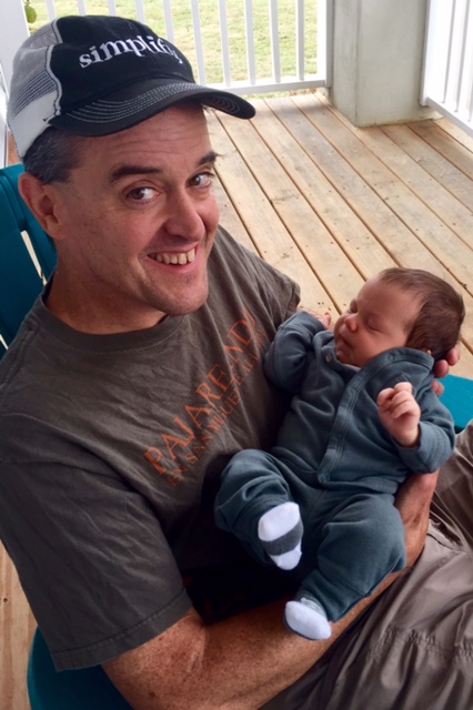 Couldn't figure out why my brother was smiling so much - until I met Wesson! 