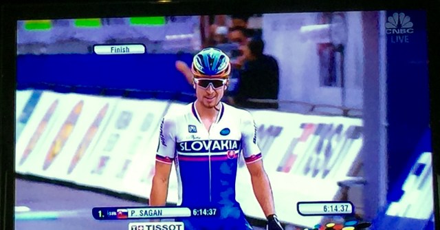 Look at that guy. That's how I look BEFORE I get on my bike! 