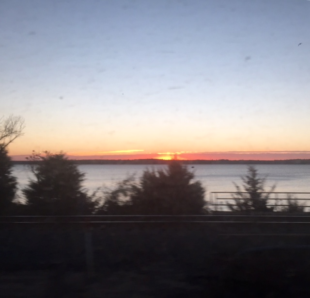 Sunrise to begin a wonderful journey