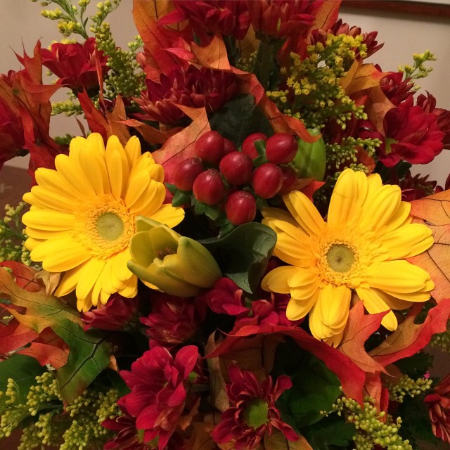 Blazing bouquet - photo credit goes to Evelyn: 