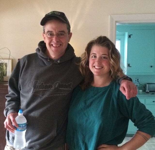 Cappy! One of my five delightful nieces! Thanks for the picture Evelyn!