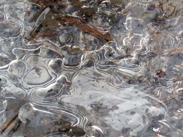 Ice topography