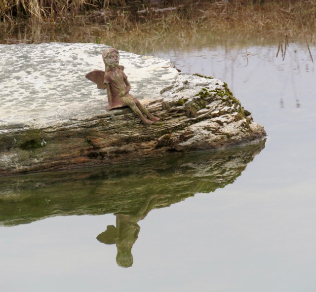 She looks so peaceful. But my feet get cold just looking at her. 