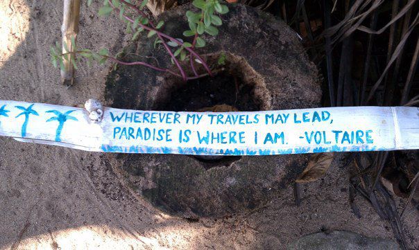 I love to travel. But I also love to not-travel.