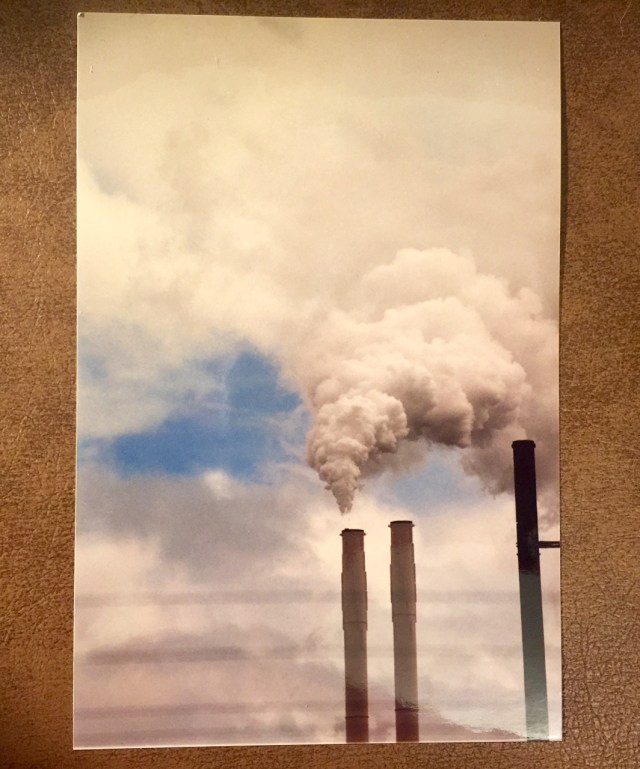 "Is that how they make clouds?" 