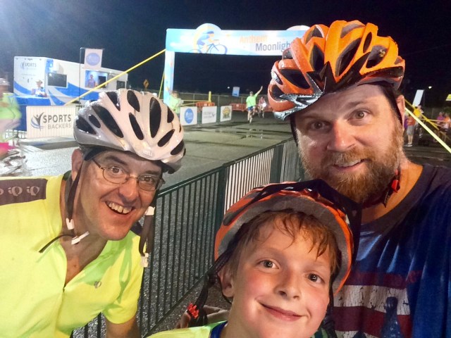 Photo credit - Lee Parker (beard, orange helmet) 