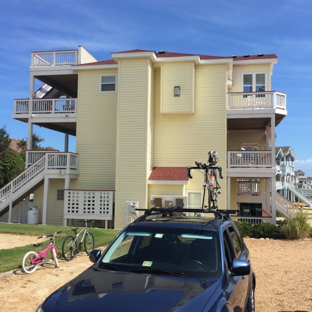 The house where we held hands and ate and talked and where I slept like a rock