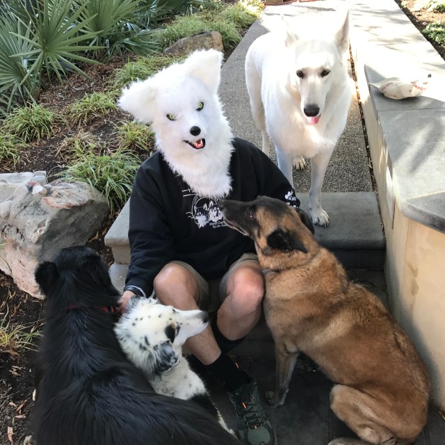 They were giving me such strange looks I felt extremely self-conscious