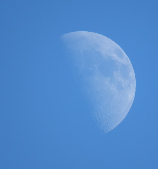 Waxing Wednesday moon