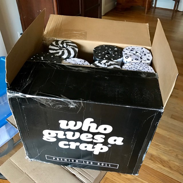 Who gives a crap? Bamboo toilet paper! 