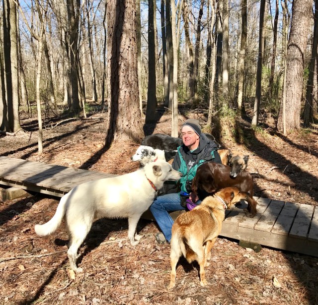 It was so cold that if we were in Australia they'd call it a "six dog morning." 